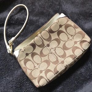 Coach wristlet